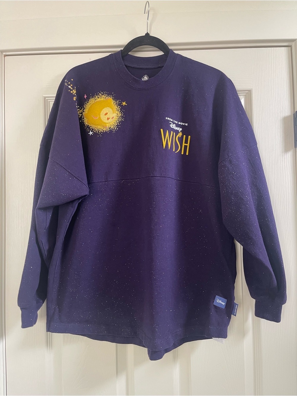 Disney Wish Movie I’m A Star Purple Glittery Spirit Jersey Size M